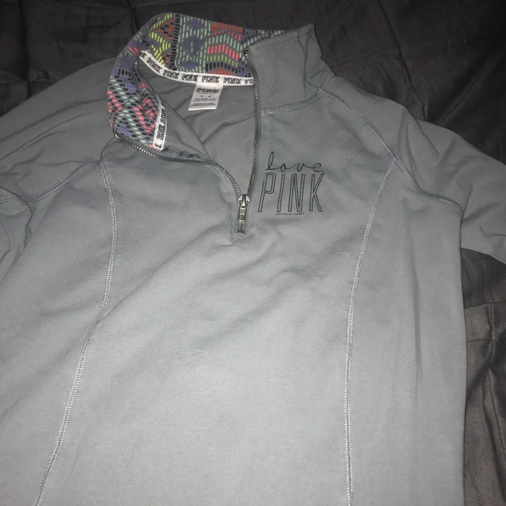 VS Pink quarter zip
